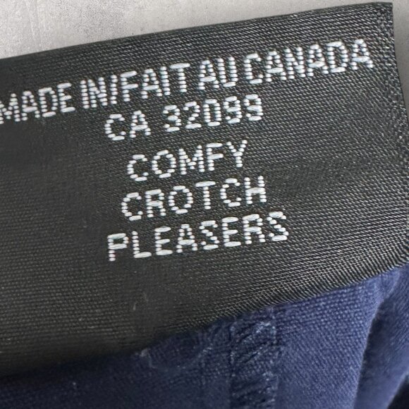 Vintage Modrobes Wide Leg Comfy Crotch Pleasers Pants Size Medium Skater Baggy M - Picture 7 of 13